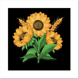 Sunflowers Posters and Art